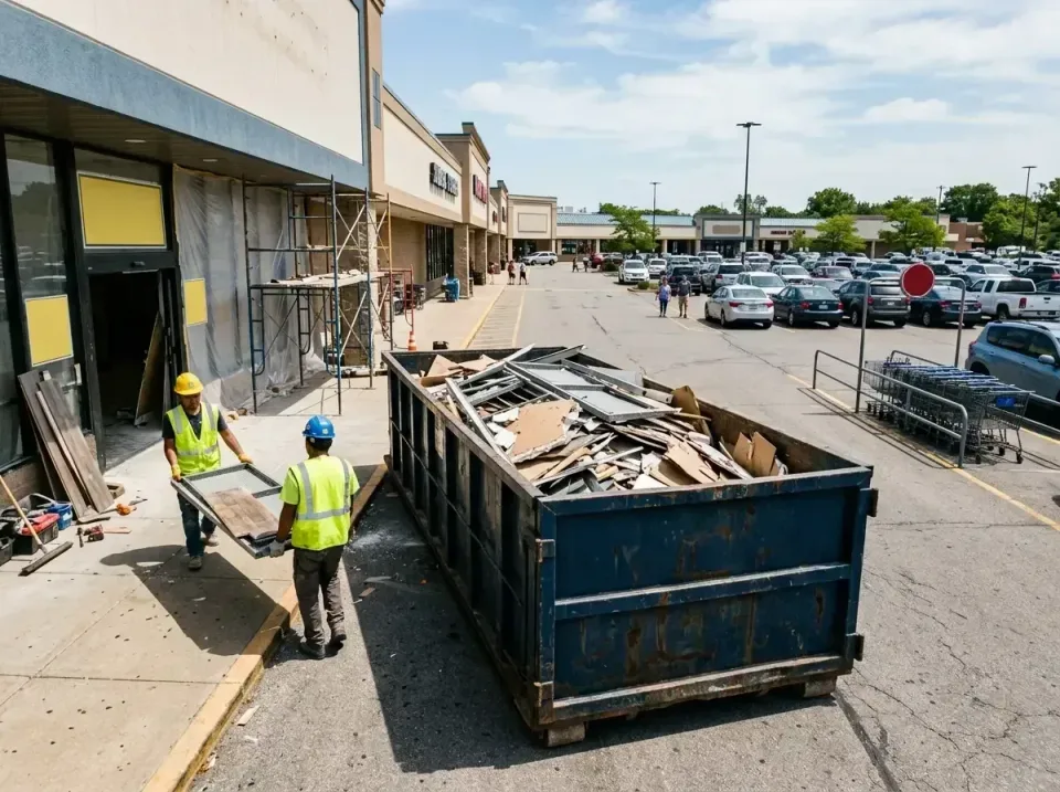 retail-store-renovation-debris-003 — frequently asked questions, Roll-off Dumpster Rentals in Kennedale, TX